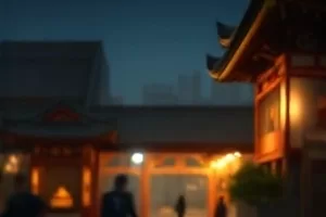 飘花电影网首页主推悬疑片《雾港来信》的雨夜港口画面