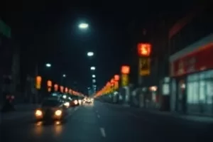 《玻璃工厂》流水线上一双手套特写的社会题材画面